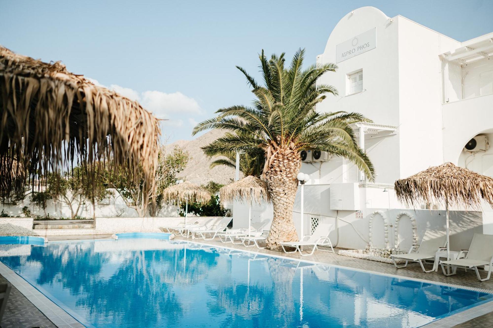 Aspro Phos Santorini Hotel Perissa  Exterior foto